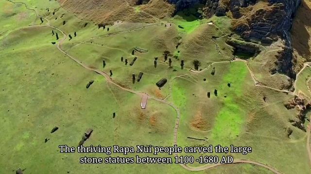 Easter island - mysterious of Moai statues смотреть онлайн