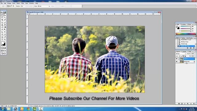 How To Change Backgrounds Colors in Adobe Photoshop 7 0 смотреть онлайн