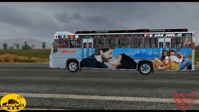?MOONLIGHT skin for Maruthi body, ETS 2 смотреть онлайн