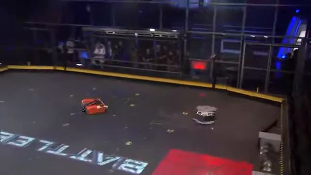 BattleBots Rotator V The Disk O Inferno V Splatter