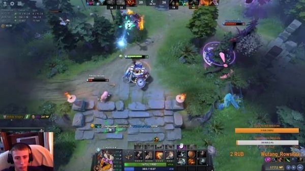 Dota2/Russian Attacker/Kunkka/25 lvl dota+/top 25 dotabuff/Иногда на мидовом пудже.Купил вебку.