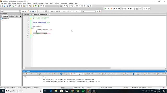 C++ Tutorials - Random Number Generator смотреть онлайн
