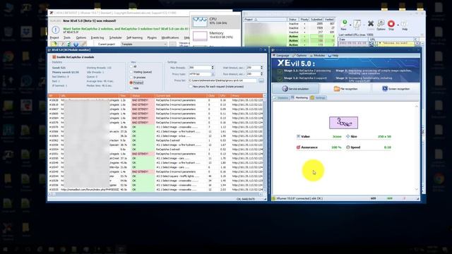 GSA search engine ranker + XEvil 5 Beta 5 Recaptcha V2 and recaptcha V3 With Beast Mode 100 Tread смотреть онлайн