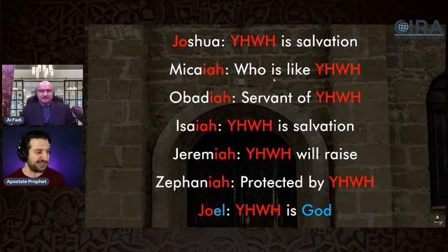 Do Muslims know YHWH? A Livestream with Al Fadi & Apostate Prophet смотреть онлайн