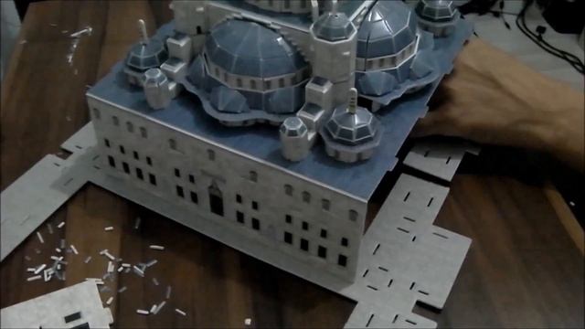 Sultan Ahmet Camii 3D Puzzle Maket yapımı - Blue Mosque смотреть онлайн