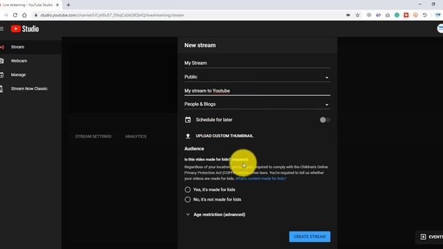 How To Find RTMP Stream key and RTMP URL in YouTube смотреть онлайн