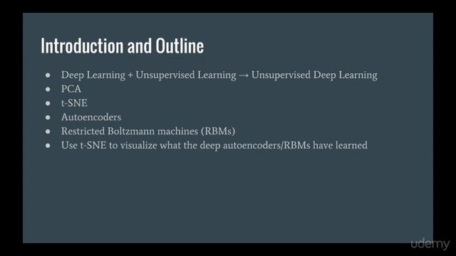 Unsupervised Deep Learning in Python : Introduction and Outline смотреть онлайн