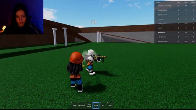 НАШЛА ТОЧНУЮ КОПИЮ FREE FIRE В ROBLOX!!! смотреть онлайн