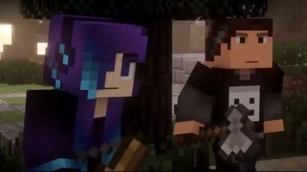 Minecraft Голодные игры анимация / Minecraft The Hunger Games animation
