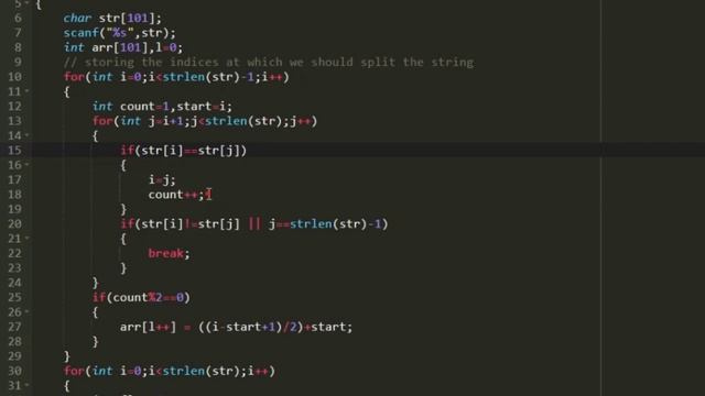 skillrack daily challenge | Split String - Continious Repetition | 5-jan-2021 смотреть онлайн