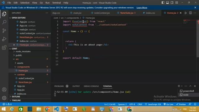 UseContext Hook & Context API In React JS | Complete React JS Course For Beginners In Hindi смотреть онлайн