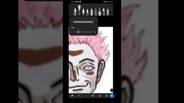 Hisoka Blood Lust Sketch Using Mobile Sketch App смотреть онлайн