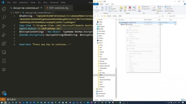 How to Recover lost RDP Passwords (Decrypt Remote Desktop Connection Manager saved passwords)