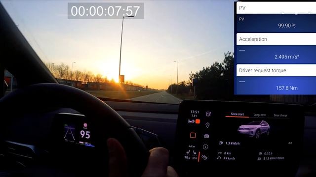 Acceleration Tests 0-100 KPH / 0-60 MPH | VW ID.4 1st Max смотреть онлайн