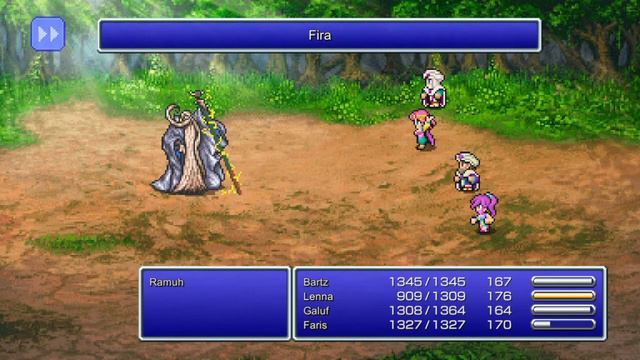 Final Fantasy V Pixel Remaster - Ramuh Boss Battle смотреть онлайн