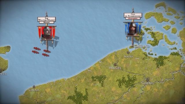 Battle of Cadzand, 1337 ⚔ The day that sparked the Hundred Years' War ⚔ Hundred Years' War series смотреть онлайн