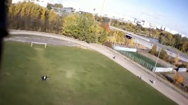 Потеря контроля над Ar.Drone 2.0 у МИЭТа смотреть онлайн