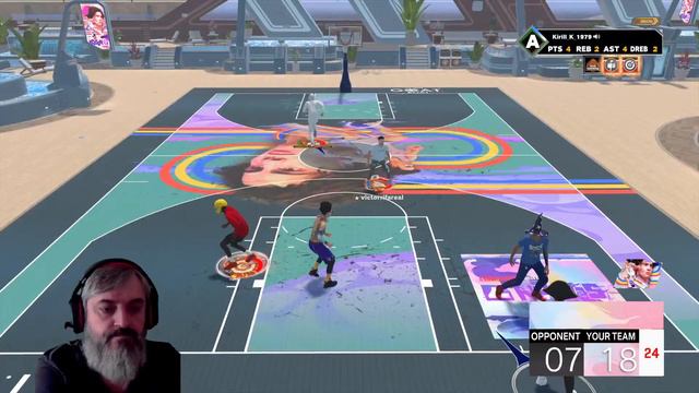 NBA 2k23 LIVE STEAM. ANGRY DAD ROAD TO 40 LVL смотреть онлайн