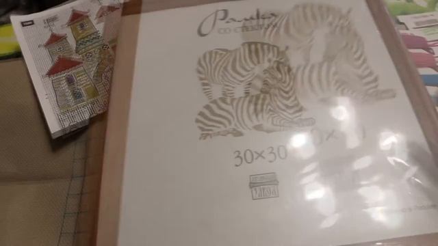 Вышивка крестиком .Фото-рамка от компании RIOLIS (Сотвори Сама ) арт:1580