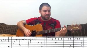 Крестный отец на гитаре (фингерстайл+табы), как играть godfather на гитаре