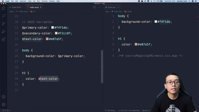 Tutorial SASS | 3. Variable смотреть онлайн