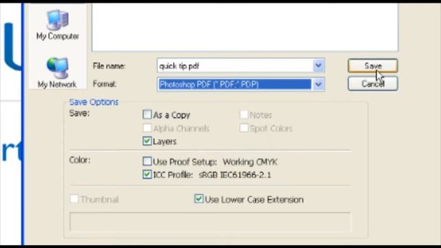 Quick Tip - Export Adobe Photoshop to PDF смотреть онлайн
