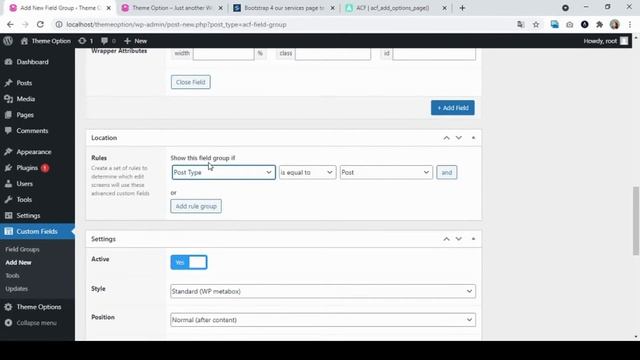 Wordpress custom theme options with ACF plugin Pro. PART 16 смотреть онлайн