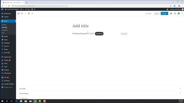 WordPress Training: Content Editor - File Block смотреть онлайн