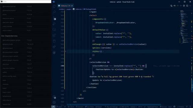 Interactive JavaScript Project Dependency Manager | Nextjs | ElectronJs | TailwindCSS - [ part 3 ] смотреть онлайн