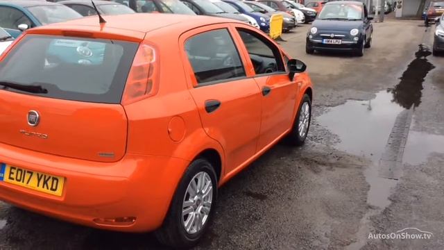 FIAT PUNTO POP PLUS RED 2017 смотреть онлайн