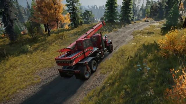 SnowRunner coff harbour not the way I'm suppose to use crane lol смотреть онлайн