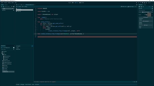 Godot Platformer EP5: Manipulating Tilemaps in code смотреть онлайн