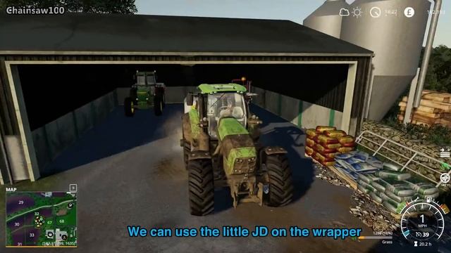 USING THE AUTOLOADER Farming Simulator 19 Timelapse - Purbeck Valley Farm FS19 Ep 38 смотреть онлайн