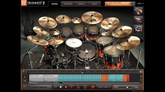 Drumkit From Hell (EZDrummer)