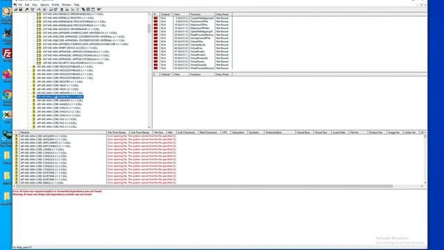 Searching for Malware in DLL's and Portable Executables using Dependency Walker смотреть онлайн