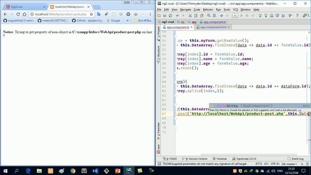 Angular CLI #25 Dump Data Tables смотреть онлайн