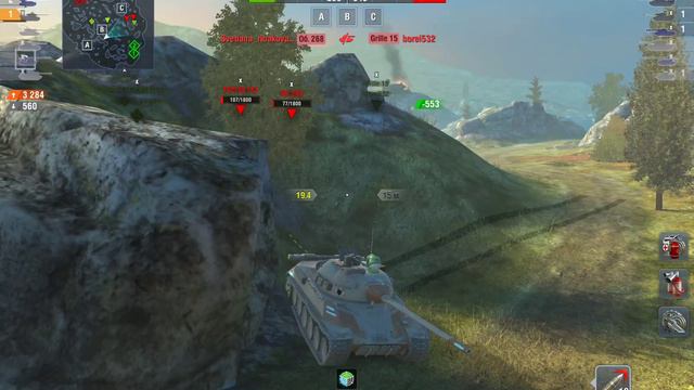 TVP T50/51 Tanks blitz. Поработал над качеством видео! Как Вам? смотреть онлайн