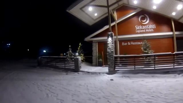 Новый год 2014 за Полярным кругом. Леви. Финляндия смотреть онлайн