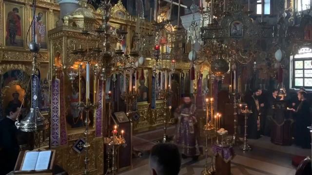 тропарь Воздвижения Креста Господня - Απολυτίκιο Ύψωσης Τιμίου Σταυρού смотреть онлайн