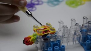 Оплетка на крючок из резинок Rainbow loom Bands | Rainbow Loom Bracelet