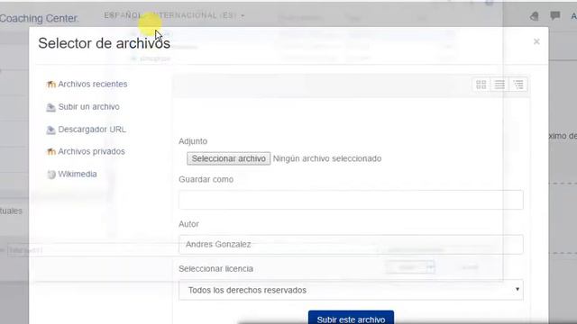 carga del perfil en moodle 3.x смотреть онлайн
