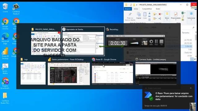Automatização de rotinas de ETL (Python, Power Automate, SQL Server, Pentaho e Power BI) смотреть онлайн