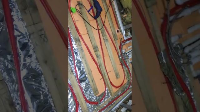 Тёплый пол в деревянном доме часть 4 смотреть онлайн