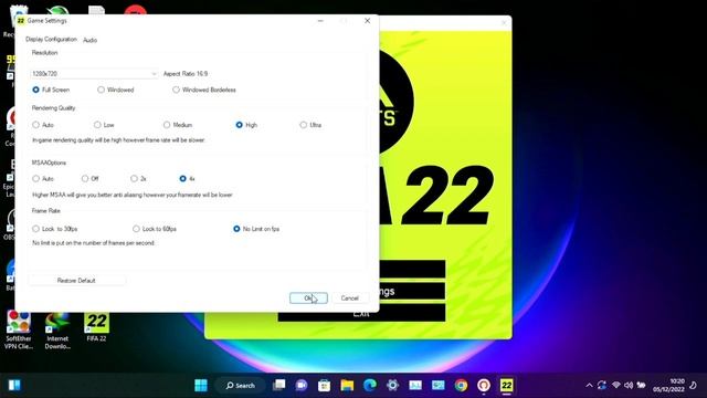 FIFA 22 | AMD Ryzen 3 3200U Vega 3 | Gameplay Benchmark смотреть онлайн