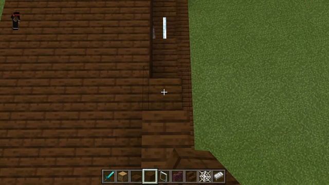 ОЧЕНЬ ПРОСТОЙ СТАРТОВЫЙ ДОМ В MINECRAFT PE БЕЗ МОДОВ. МАЙНКРАФТ BEDROCK EDITION (TUTORIAL) смотреть онлайн