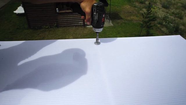 Летний душ. Сборка.