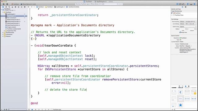 How to Tear Down your Core Data Stack in iOS смотреть онлайн
