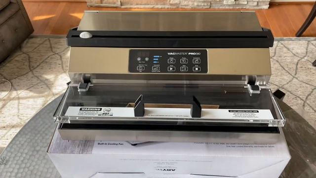 UNBOXING - Top of the line vacuum sealer machine VACMASTER Pro 380 from Ary Inc. смотреть онлайн