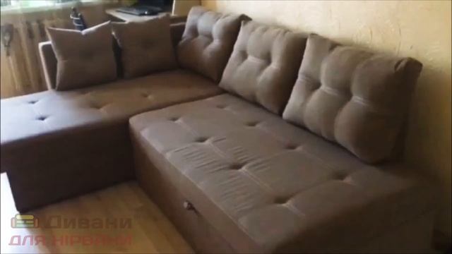 Кутовий диван Сангрія | відеовідгук