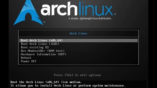 Arch Linux installs fine from archlinux-2015.04.01-dual.iso (kernel 3.19.2-1) смотреть онлайн